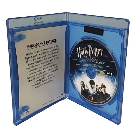Harry Potter and The Order of the Phoenix‎ Blu-ray - 5/$20 - Picture 3 of 3